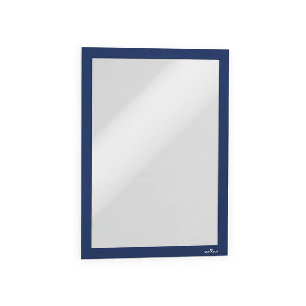 Durable Duraframe infokader - A4 formaat - Donkerblauw - Magnetische sluiting