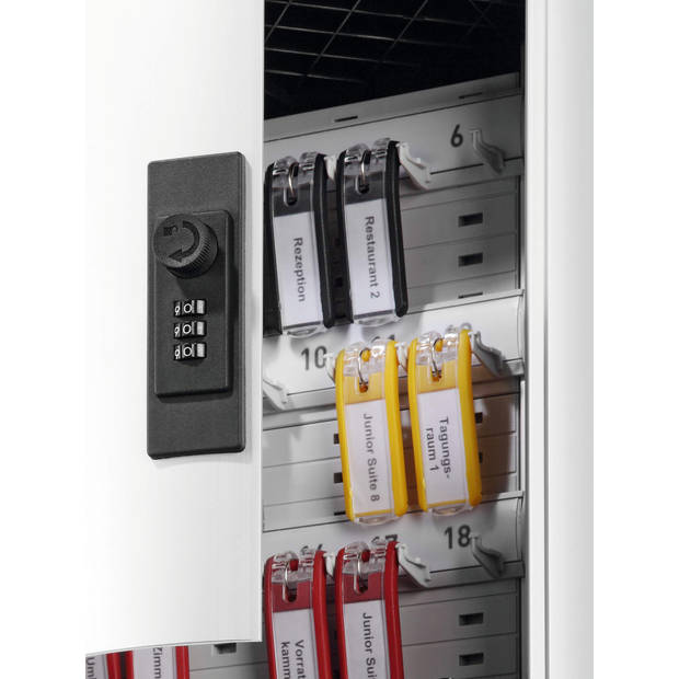 Durable sleutelkast - Zilver - 18 sleutels - cijferslot