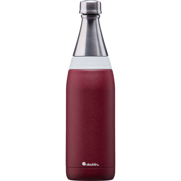 Aladdin - Fresco Thermavac Drinkfles 600 ml - Roestvast Staal - Rood