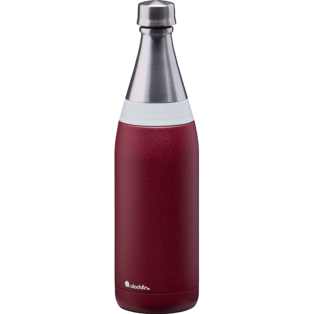 Aladdin - Fresco Thermavac Drinkfles 600 ml - Roestvast Staal - Rood