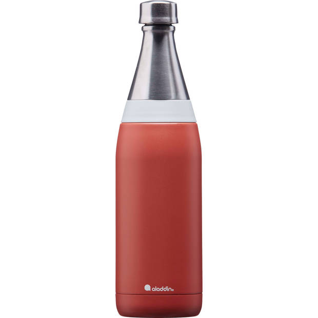 Aladdin - Fresco Thermavac Drinkfles 600 ml - Roestvast Staal - Rood