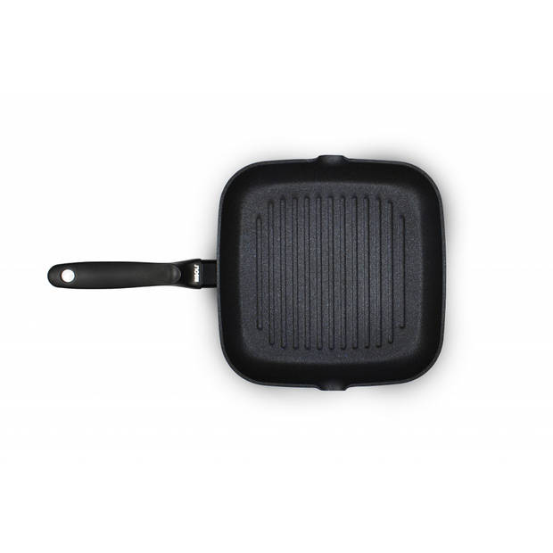 Risoli grillpan Black Plus 26 x 26 cm aluminium zwart
