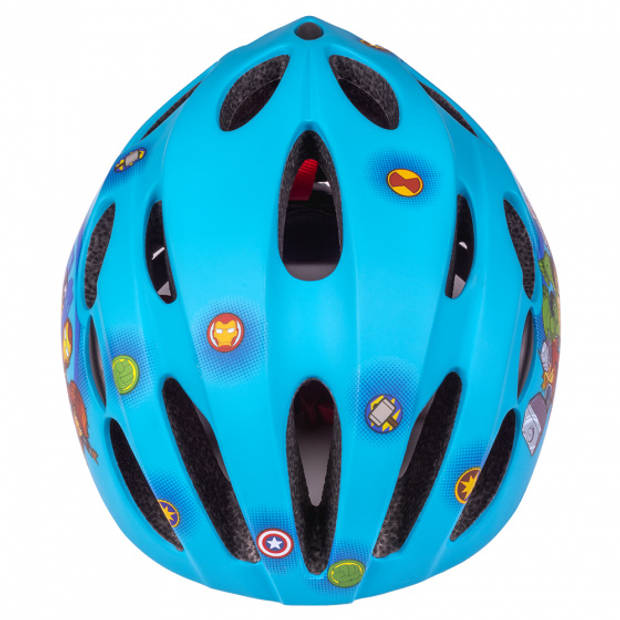 Disney Avengers Fietshelm Junior In-Mold blauw maat 52-56