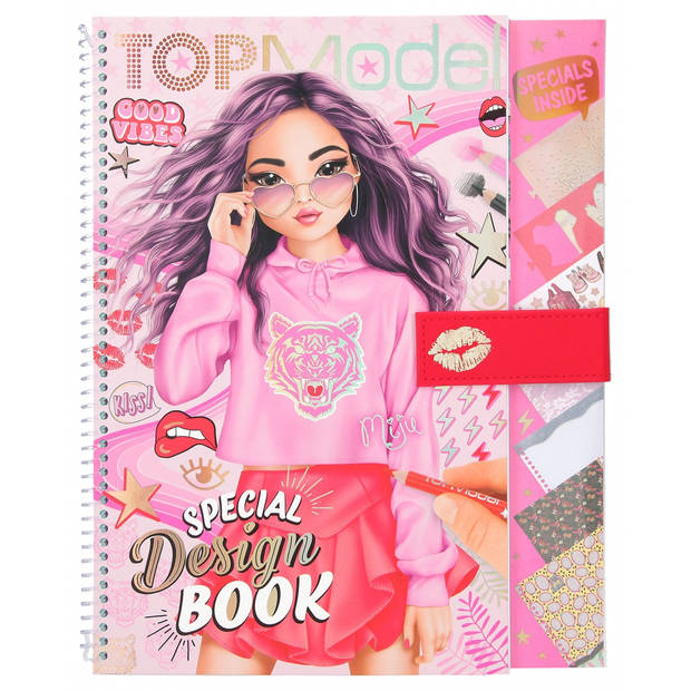 TOPModel kleurboek Special Design meisjes 23,7 x 29,5 cm 4-delig