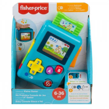 Fisher-Price gameboy junior 10 x 18 cm blauw