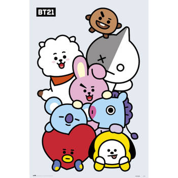 Poster BT21 Characters 61x91,5cm