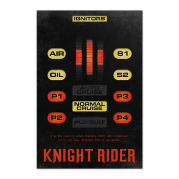 Poster Knight Rider 61x91,5cm