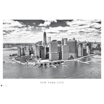 Poster New York City Airview 91,5x61cm