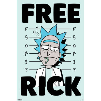 Poster Rick and Morty Free Rick 61x91,5cm