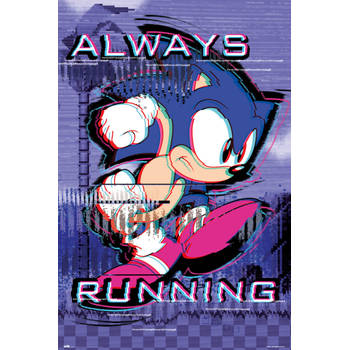 Poster Sonic Always Running 61x91,5cm
