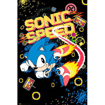 Poster Sonic Speed 61x91,5cm