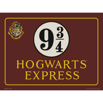 Kunstdruk Harry Potter Hogwarts Express 30x40cm