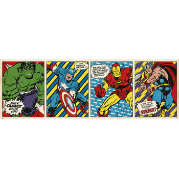 Poster Marvel Comics Triptico 158x53cm