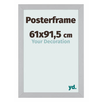 Posterlijst 61x91,5cm Zilver Mat MDF Parma