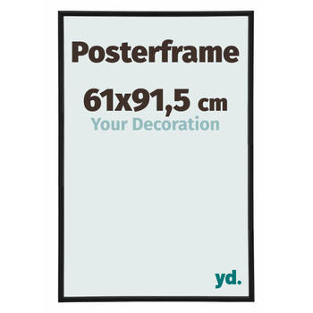 Posterlijst 61x91,5cm Zwart Mat Kunststof Paris