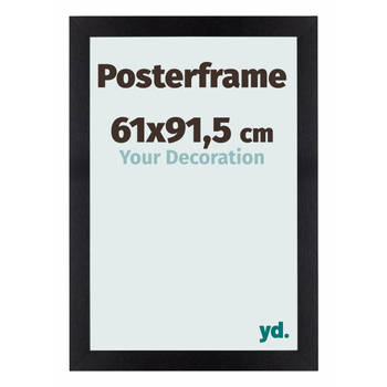 Posterlijst 61x91,5cm Zwart Mat MDF Parma
