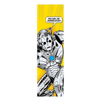 Kunstdruk Doctor Who Comic Cyberman 33x95cm