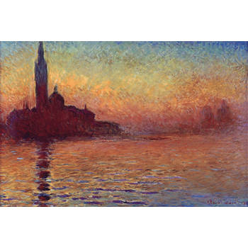 Poster Claude Monet San Giorgio Maggiore at Dusk 91,5x61cm