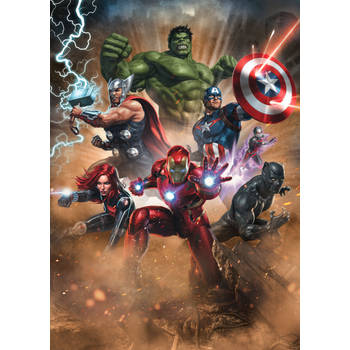 Fotobehang - Avengers Superpower 200x280cm - Vliesbehang