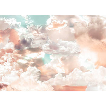 Fotobehang - Mellow Clouds 350x250cm - Vliesbehang