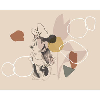 Fotobehang - Minnie Soft Shapes 350x280cm - Vliesbehang