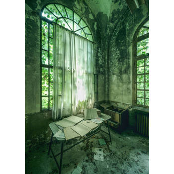 Fotobehang - Stanza Verde 200x280cm - Vliesbehang