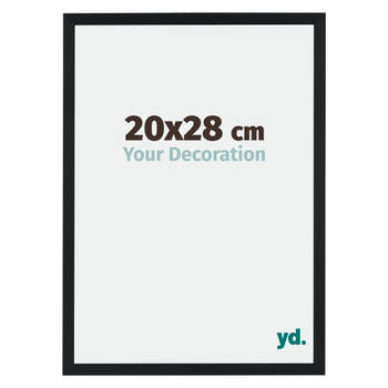 Fotolijst 20x28cm Zwart Mat MDF Catania