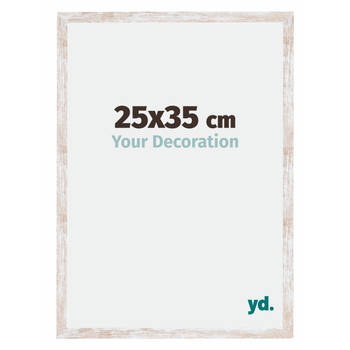 Fotolijst 25x35cm White Wash MDF Catania