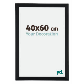 Fotolijst 40x60cm Zwart Mat MDF Catania