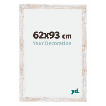 Fotolijst 62x93cm White Wash MDF Catania