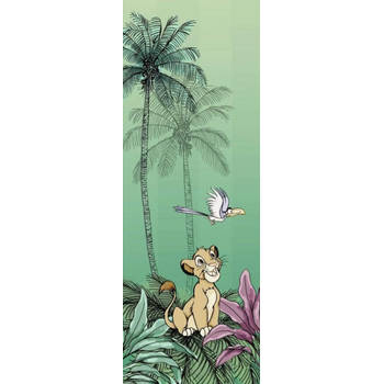 Fotobehang - Jungle Simba 100x280cm - Vliesbehang