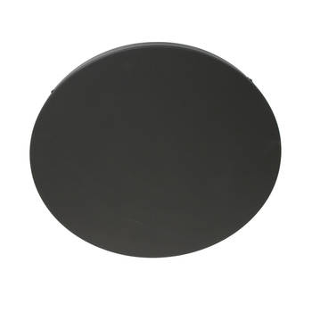 Ylumen Plafondplaat Ø 50 cm - zonder gaten - zwart