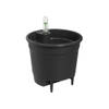 Self-watering insert 28 living black binnen l 28 x w 28 x h 25,5 cm