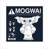 Kunstdruk Gremlins Mogwai Rules 40x40cm