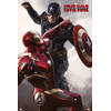 Poster Captain America Civil War Cap vs Iron Man 61x91,5cm