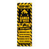 Poster Gameration Gaming Caution 53x158cm