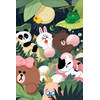 Poster Line Friends Jungle 61x91,5cm