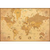 Poster Map World ES Vintage 91,5x61cm