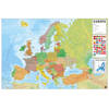 Poster Physical Political Map of Europe ES 91,5x61cm