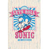 Poster Sonic Lets Roll 61x91,5cm