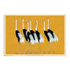 Poster Flock Of Beautiful Japanese Red Crown Crane By O Korin 61x91,5cm