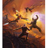 Fotobehang - Avengers Epic Battle Titan 250x280cm - Vliesbehang
