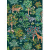 Fotobehang - Happy Jungle 200x280cm - Vliesbehang