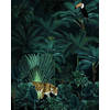 Fotobehang - Jungle Night 200x250cm - Vliesbehang