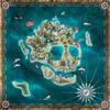 Fotobehang - Skull Island 250x250cm - Vliesbehang