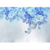 Fotobehang - Blue Aura 350x250cm - Vliesbehang