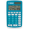 Texas Instruments rekenmachine 106 II 8,9 x 18 x 2 cm blauw/wit