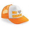 Bellatio Decorations snapback/cap - Wij hartje oranje - voetbal - supporter - Koningsdag - EK/WK - Verkleedhoofddeksels