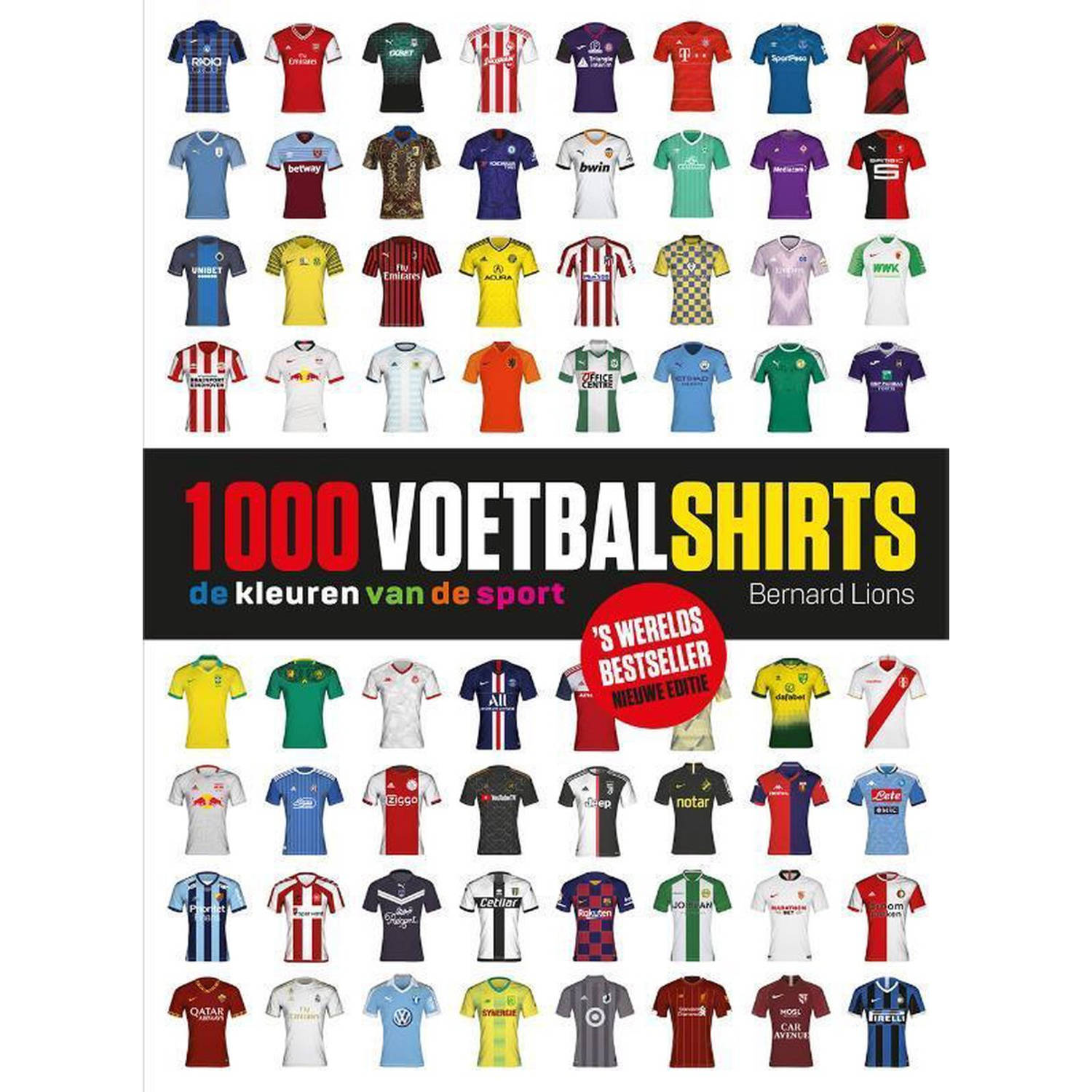 Rebo Productions 1000 Voetbalshirts De Kleuren Van De Sport