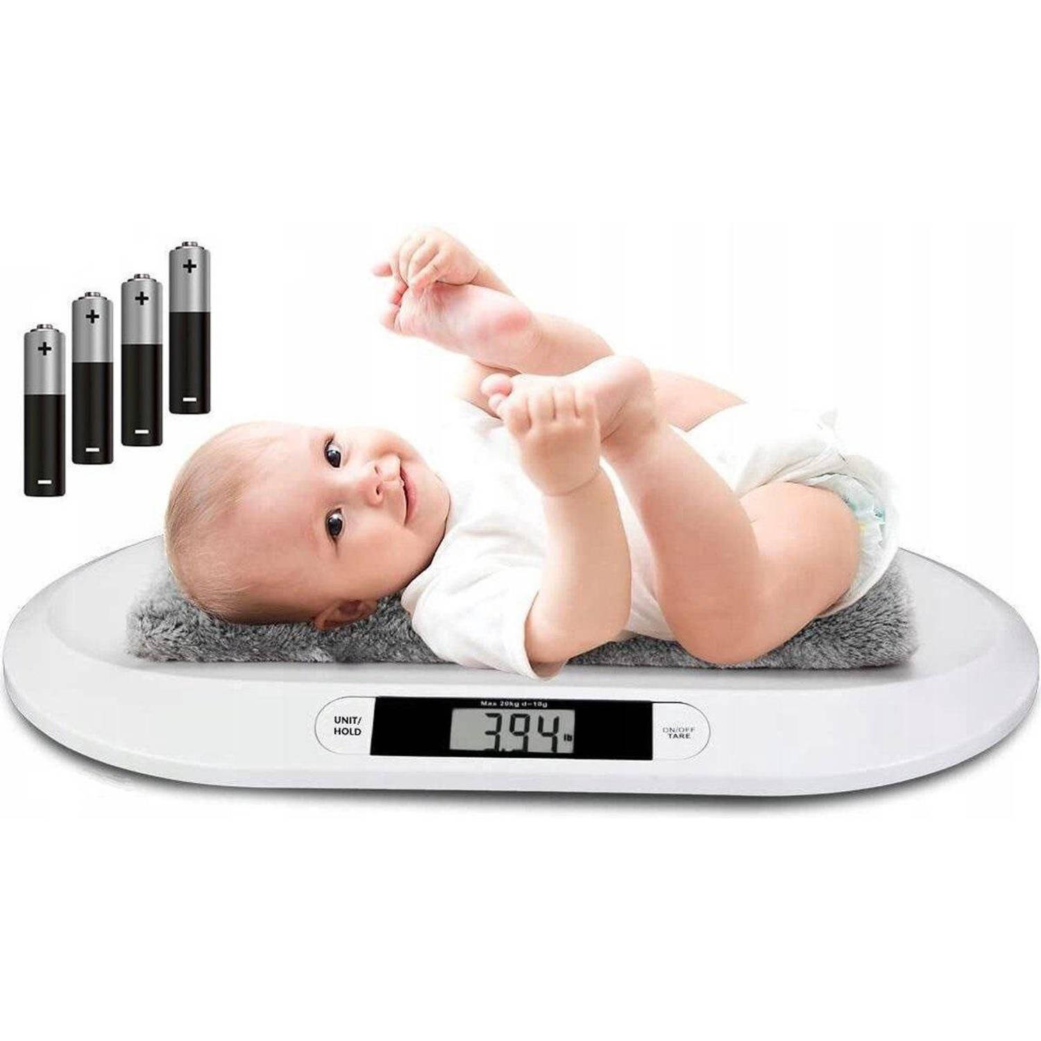 Alternatief voorstel Nathaniel Ward Maak een bed Babyweegschaal - Estoza Baby - Digitale Weegschaal - Baby en Peuter -  Dierenweegschaal - Tot 20KG - Wit | Blokker